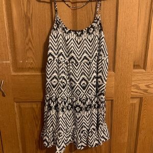 black & white sundress